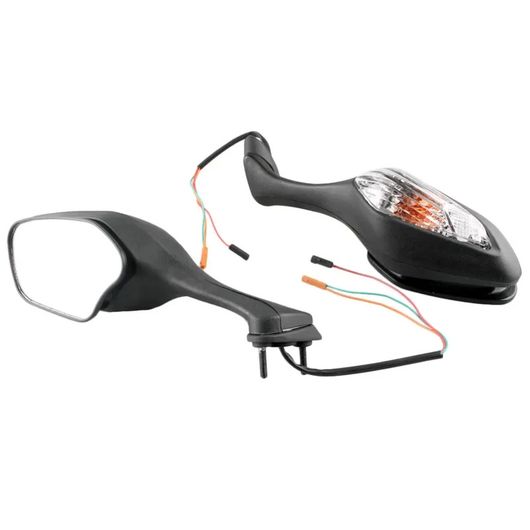 オートバイ バックミラー サイド ミラー W/LED インジケーター ライト 適用: ホンダ CBR1000RR 2008 2009 2010 2011/CBR 1000 RR 08 09 10 11 SR-BB-7833