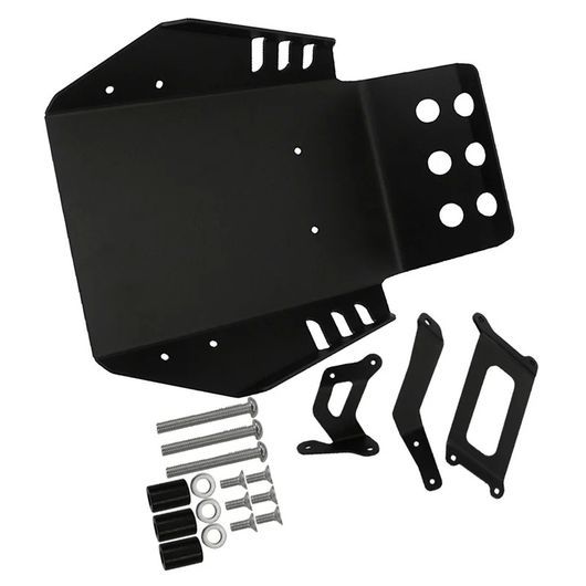 オートバイ シャーシ エンジン ボトム プレート ガード ベース 適用: MT-09 FZ09 トレーサー 900 FJ-09 XSR900 ブラック SR-CC-9368