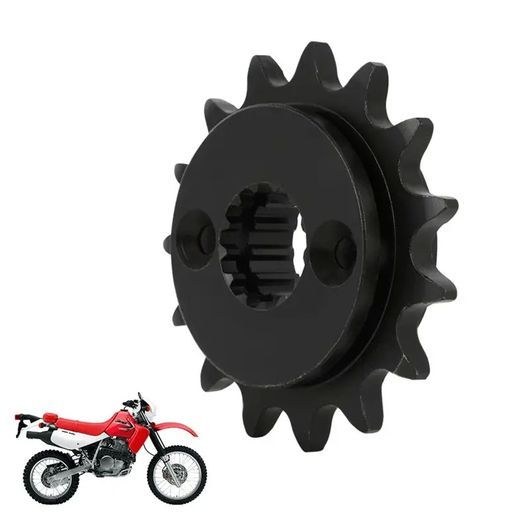 スチール チェーン スプロケット 適用: ホンダ XR650L XR 650 L オートバイ-フロント スモール スプロケット アクセサリー 適用: ブラック SR-DD-0107_5