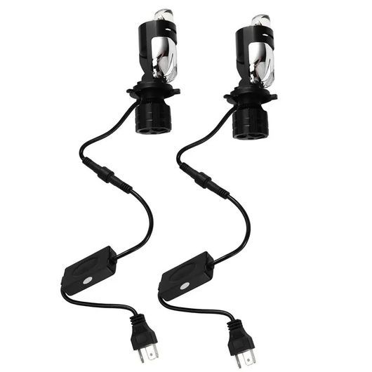 ミニ レンズ H4 LED ヘッドライト オート ランプ A82 HIB2 バルブ