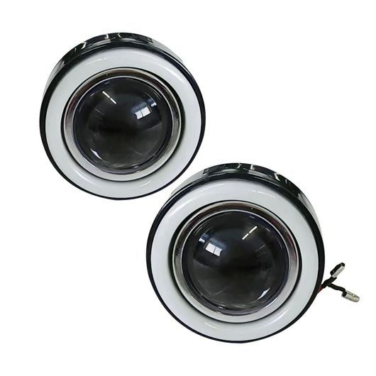 フォグライト LED エンジェル アイ DRL デイタイム ランニング ランプ ハイ ブライト 適用: ホンダ シビック 2016 2017 2018 2019 2020 2021 SR-DD-0739