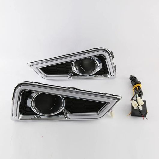 適用: ホンダ シティ 2015 2016 2017 2018 LED DRL ウインカー リレー 12V デイタイム ランニング ライト フォグランプ ホワイト SR-DD-0797