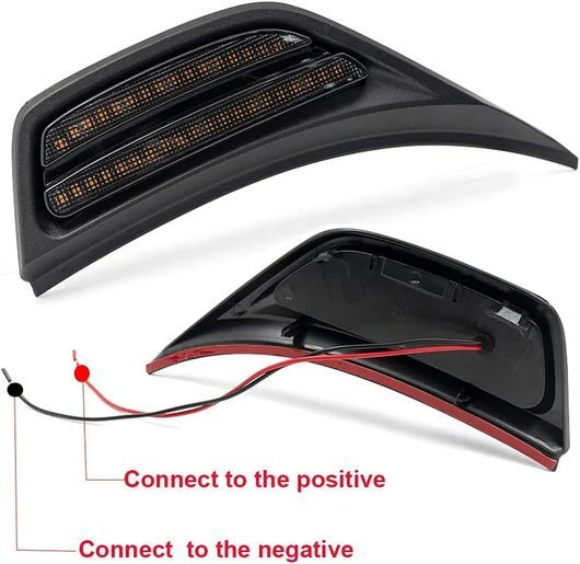 LED フロント フェンダー サイド マーカー ライト ターンシグナルランプ 適用: ジープ/JEEP JL 2018-2022 SR-DD-0861の画像
