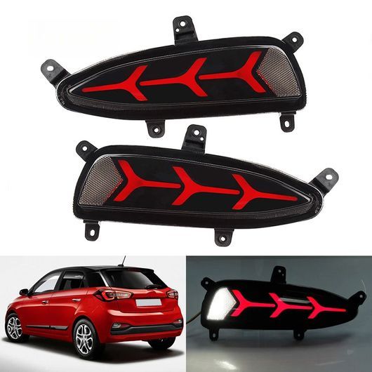 リア ランプ 適用: ヒュンダイ/現代/HYUNDAI I20 2017 2018 2019 2020 ブレーキ ライト バンパー ランプ ウインカー ワーニング ライト SR-DD-0877_1