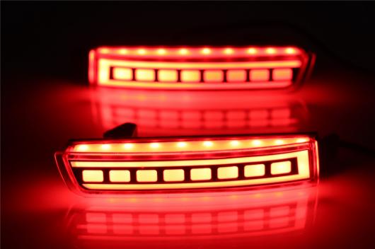LED 多機能 リフレクター ランプ テール リア フォグ ライト トリム バンパー ブレーキ 警告 日産 テラ 2018 2019 タイプA・タイプB AL-B…_2