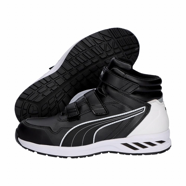 PUMA SAFETY 安全靴 Rider 2.0 Black Mid ブラック ミドルカット JSAA規格A種認定商品 衝撃吸収 選べる6サイズ No.63.352.0｜apagency5｜08
