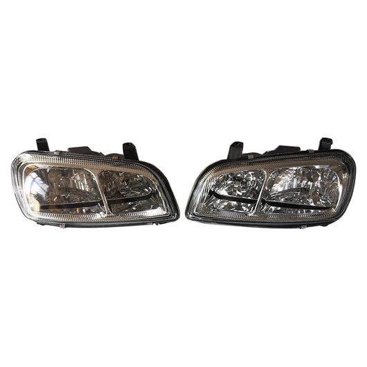 クリスタル ガラス ヘッドライト 適用: トヨタ RAV-4 RAV4 SXA10 SXA11 ヘッドランプ 1998 1999 2000 2ピース RAV4 98-2000 SR-AA-1419の画像