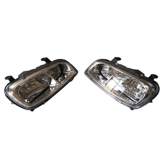 クリスタル ガラス ヘッドライト 適用: トヨタ RAV-4 RAV4 SXA10 SXA11 ヘッドランプ 1998 1999 2000 2ピース RAV4 98-2000 SR-AA-1419の画像