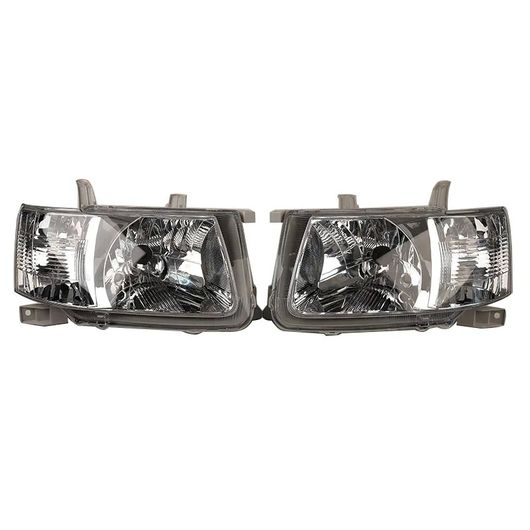 自動車 ヘッドランプ 適用: トヨタ サクシード NCP55 2000 20012002 2003 2004 ヘッドライト 2ピース プロボックス サクシード NCP55 SR-…