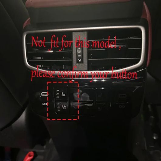 適用: レクサス RX 350H 450H 500H 2023 2024 ABS 木目調 リアシート 