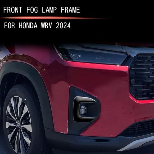 適用: ホンダ WR-V WRV 2024 2025 ABS フロント リア バンパー クローム フロント トリム・ブラック フロント トリム SR-AA-4226_1