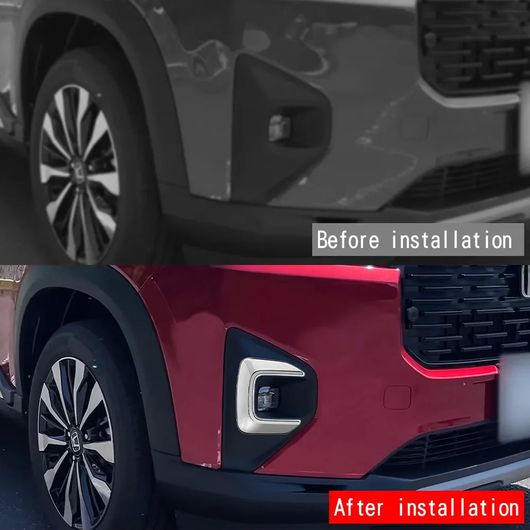 適用: ホンダ WR-V WRV 2024 2025 ABS フロント リア バンパー クローム フロント トリム・ブラック フロント トリム SR-AA-4226_2