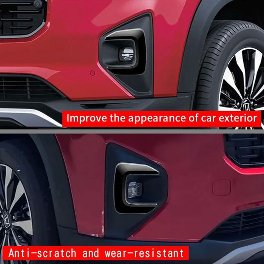 適用: ホンダ WR-V WRV 2024 2025 ABS フロント リア バンパー クローム フロント トリム・ブラック フロント トリム SR-AA-4226_3