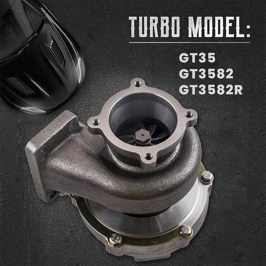 GT3582 ターボチャージャー 本体 Amazon | Labwork GT35 GT3582 ターボ ターボチャージャー .70 A/R .63