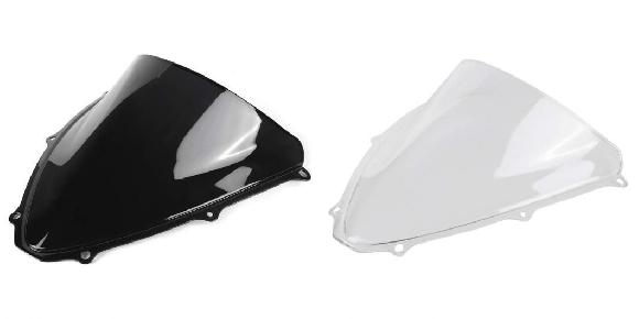 適用: スズキ GSXR600 GSXR750 GSXR 600 750 K6 K7 2006-2007 オートバイ シールド デフレクター プロテクター ウィンド ブラック・クリ…