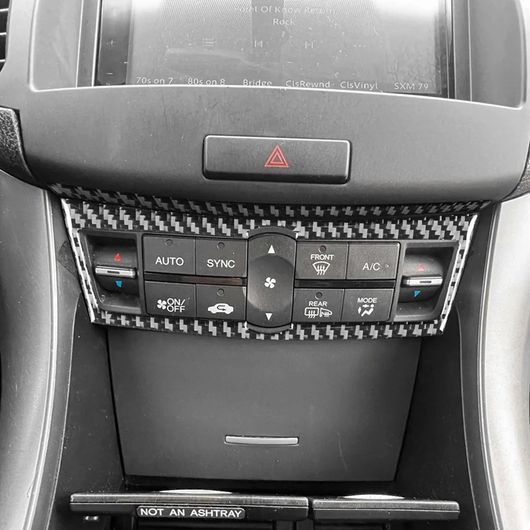 適用: アキュラ/ACURA TSX 2009-2014 カーボン センター コンソール