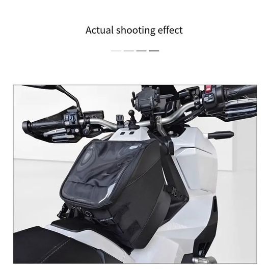 オートバイ アクセサリー 適用: ホンダ NSS750 X-ADV750 フォルツァ750 トンネル タンク バッグ スクーター ストレージ バッグ ブラック …_2