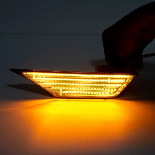 LED フロント フェンダー サイド マーカー ライト ターンシグナルランプ 適用: 2016-2021 10世代 ホンダ シビック ホワイト SR-DD-0845_4