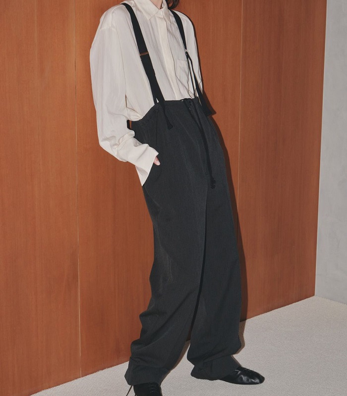 TODAYFUL トゥデイフル 2023 prefall Suspenders Highwaist Pants サスペンダー ハイウエスト パンツ  12320711 (全2色) 新入荷 送料無料 クーポン使用不可