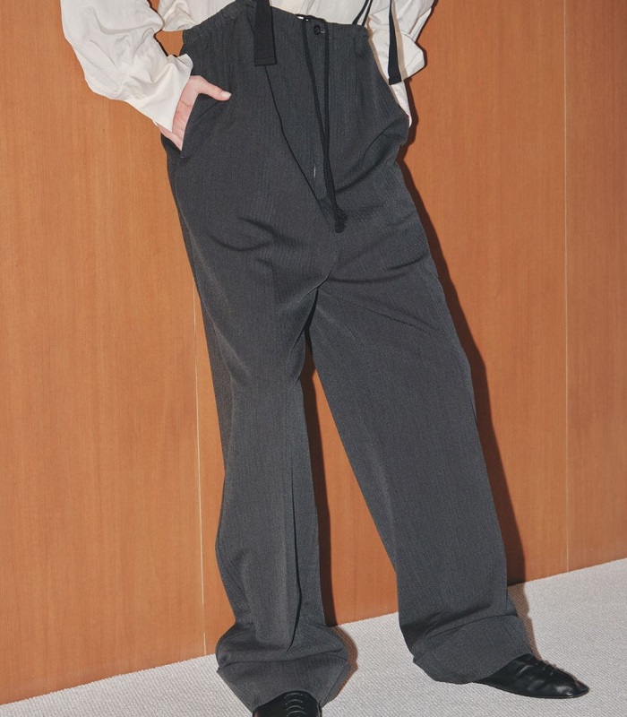 TODAYFUL トゥデイフル 2023 prefall Suspenders Highwaist Pants