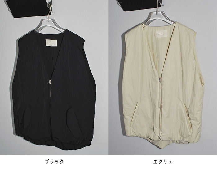 TODAYFUL トゥデイフル Vneck Nylon Vest Vネック ナイロン