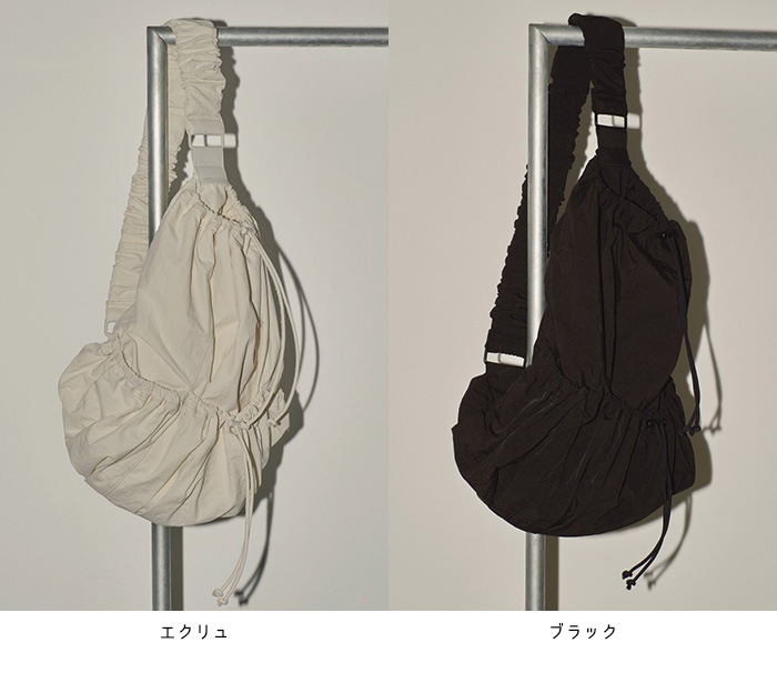 TODAYFUL トゥデイフル Nylon Gather Bag ナイロン ギャザー