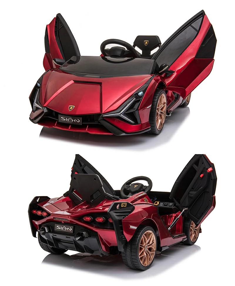 ☆超豪華】車体カバー付 電動乗用ラジコン ランボルギーニ 乗用玩具