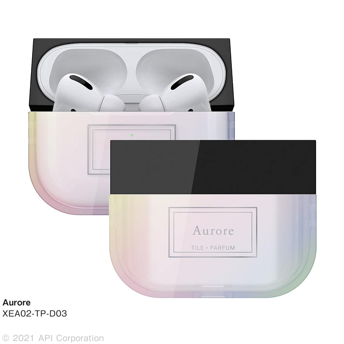 AirPods Pro ケース AirPodsPro2 カバー PARFUM パルファム カラビナ付...