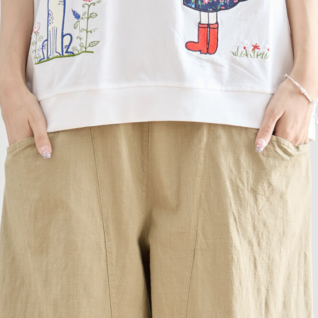 banmariバルーンパンツ　コットンツイル　ベージュ banmari様専用バルーンパンツ コットンツイル ライトベージュ