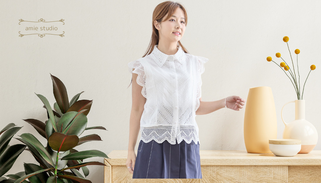 【美品】ノースリーブ　総レース　トップス 楽天市場】総レースセットアップ トップス スカート 上下セット