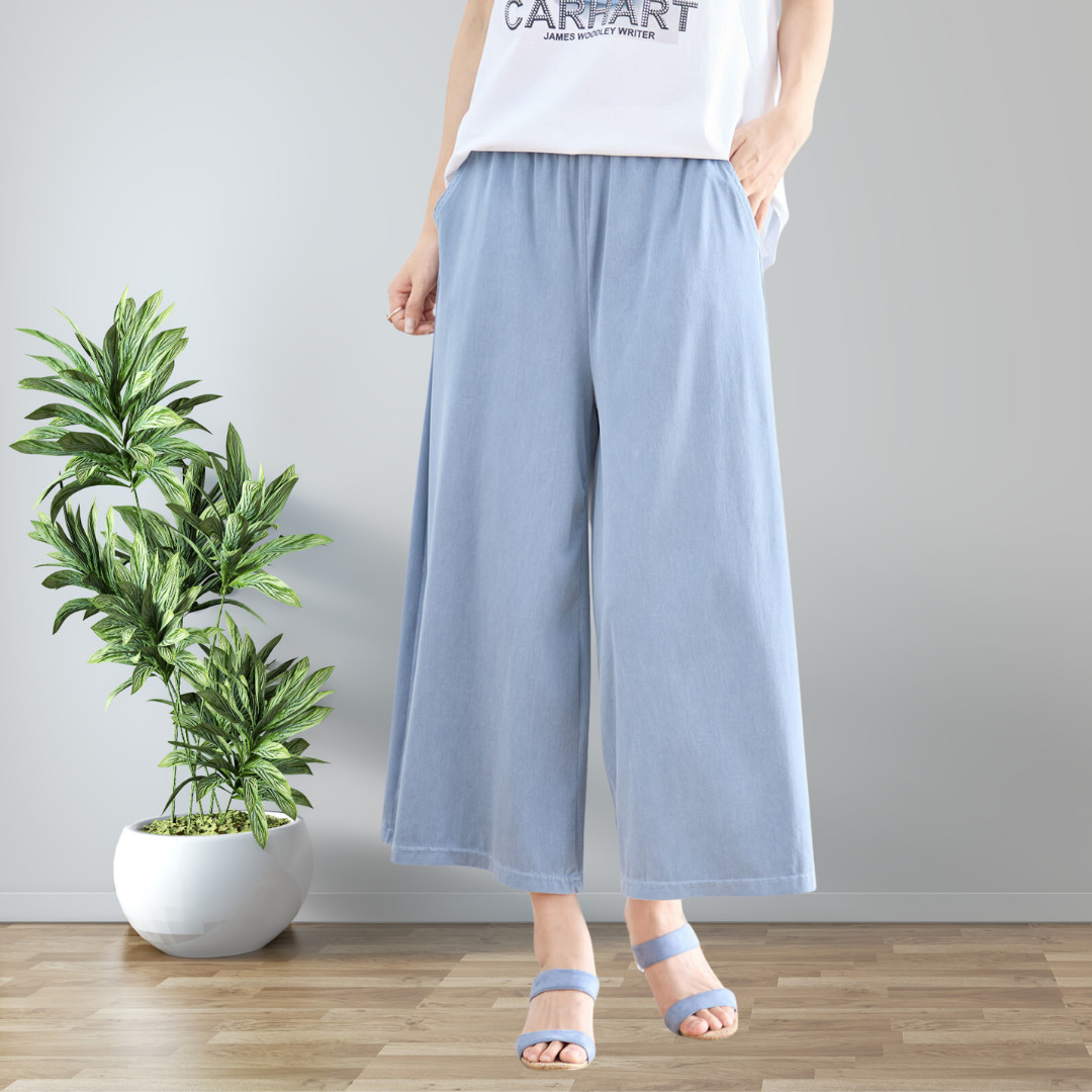 2025SS ANAYI ワイドパンツ サイズ38 ライトブルー 2025SS ANAYI ワイドパンツ サイズ38 ライトブルー ANAYI パンツ