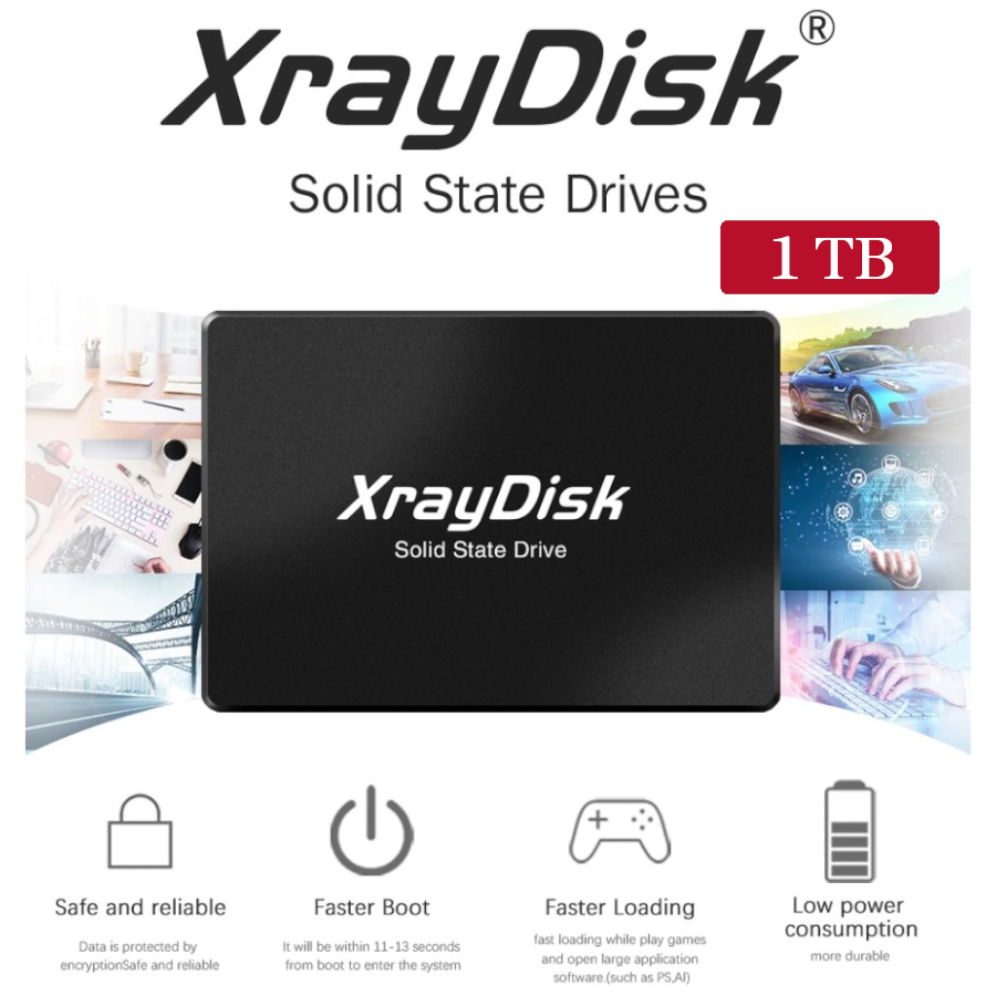 XrayDisk 1TB｜内蔵SSD 外付けSSD｜SSD SATAIII 2.5｜ノートブックPC用 デスクトップpc用｜送料無料｜apice-store