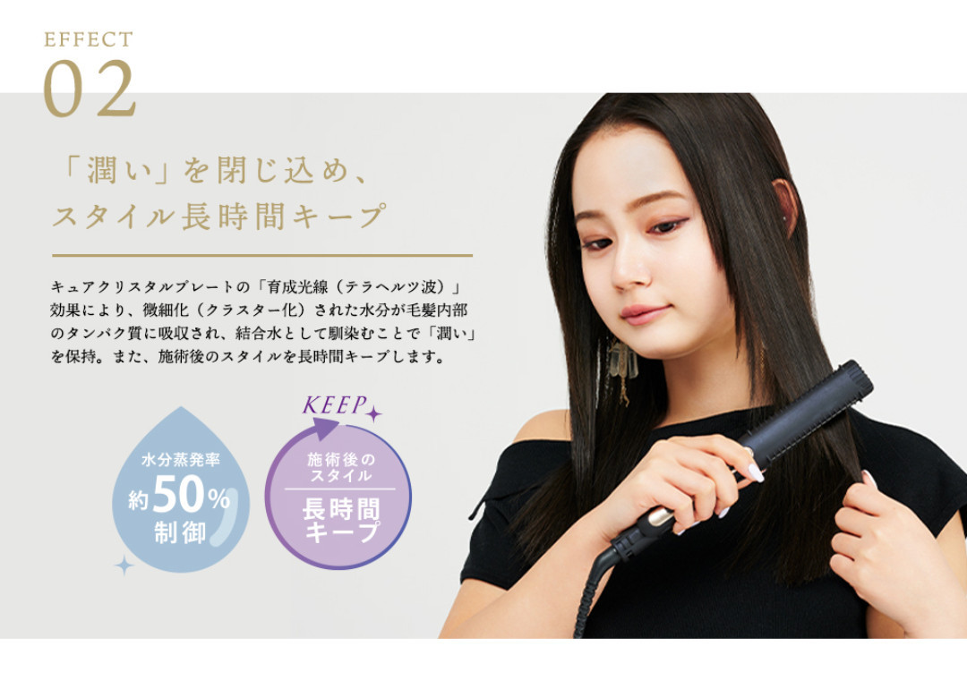 ストレートアイロン ホリスティックキュア クレイツ HOLISTIC CURE STRAIGHT IRON CREATE 送料無料 海外兼用