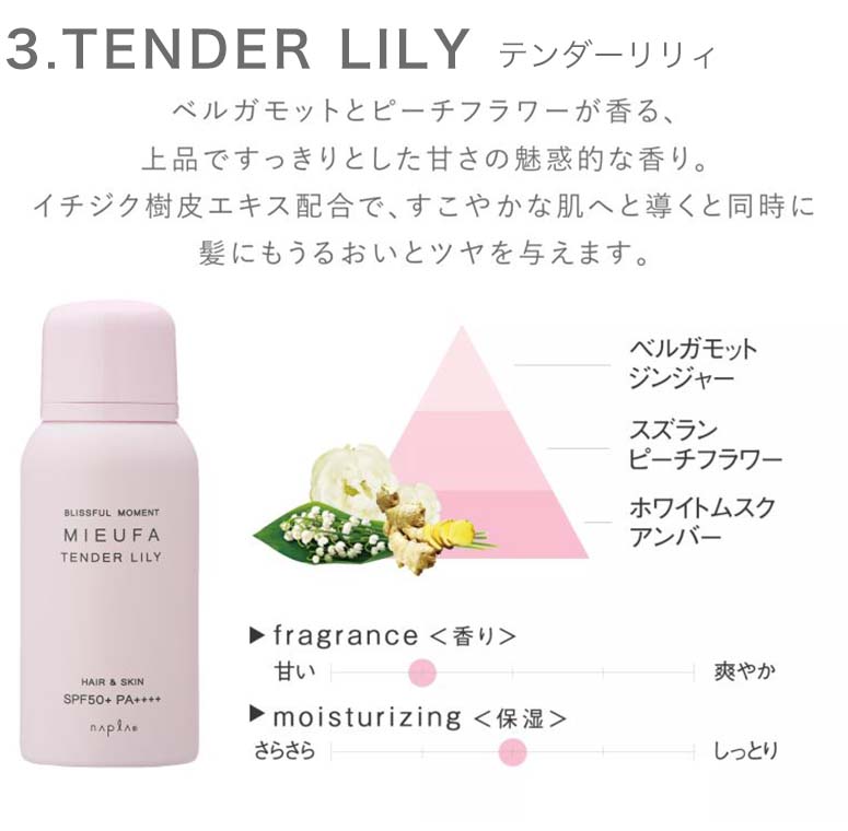 napla（ナプラ） 日焼け止め MIEUFA ミーファ マグノリア クリア
