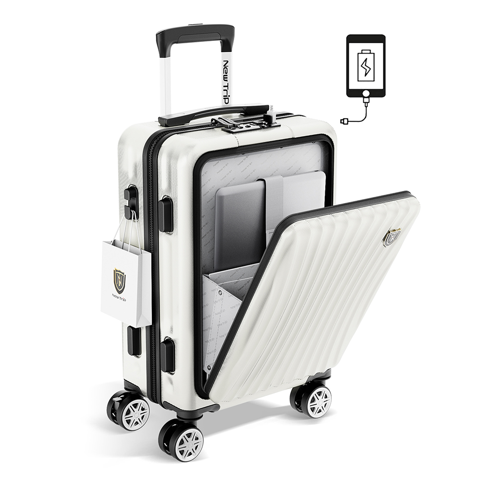 New Trip スーツケース フロントオープン キャリーケース 機内持ち込み