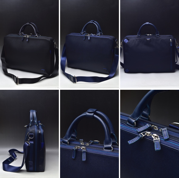 極美品✨ランバンオンブルー　ビジネスバック　大容量 A4可 オールレザー　黒 LANVIN en Bleu ランバンオンブルー イケテイ ホームズ A43WAY