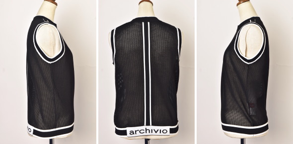 archivio ⭐️メッシュ ノースリーブベスト 値下げ❗️ archivio（アルチビオ） 50％OFFセール！ ゴルフ 2024春夏新作