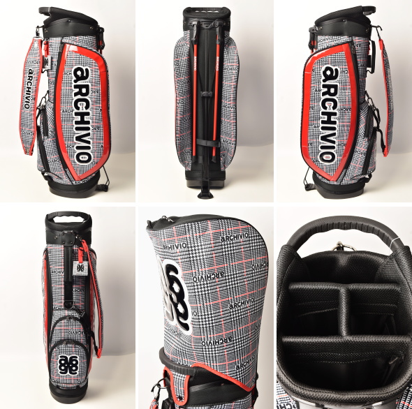 アルチピオ、キャディバッグ、ボストンバッグ、カートバッグ、3点セット archivio（アルチビオ） ゴルフ 2024春夏新作 レディース トムと