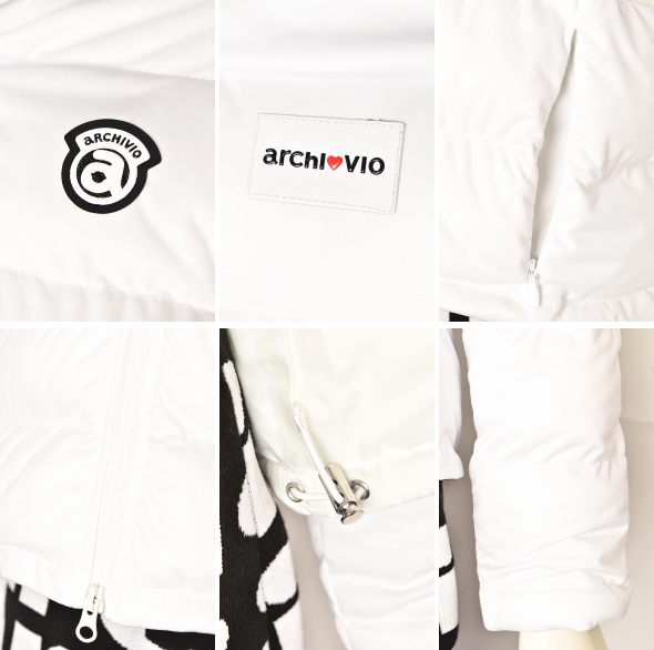 50％OFFセール！アルチビオ archivio ゴルフ 2024秋冬新作 レディース 中綿ジップアップブルゾン 服 ゴルフウェア archivio（アルチビオ） 50％OFFセール！ ゴルフ 2024秋冬新作
