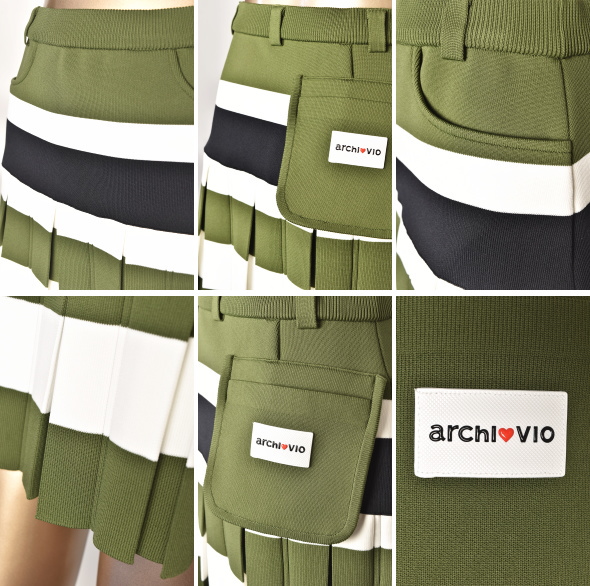 archivio（アルチビオ） 50％OFFセール！ ゴルフ 2024秋冬新作