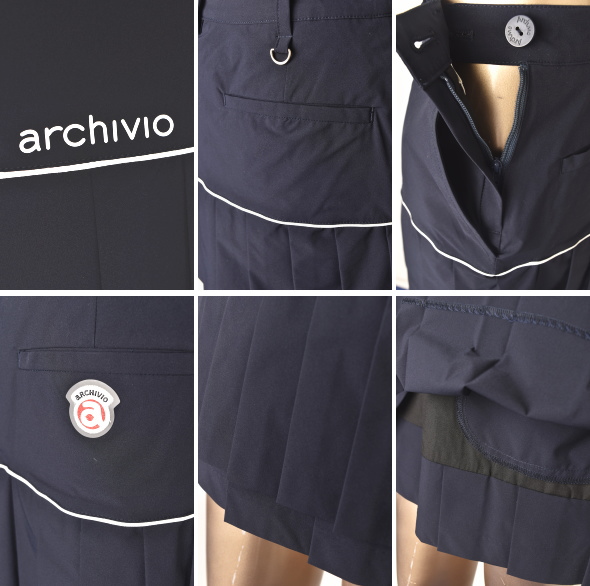 archivio（アルチビオ） 50％OFFセール！ ゴルフ 2024秋冬新作