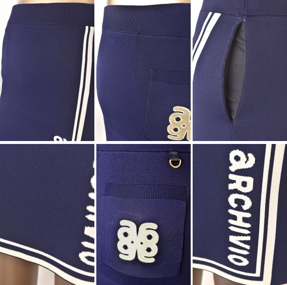 archivio（アルチビオ） 50％OFFセール！ ゴルフ 2024秋冬新作