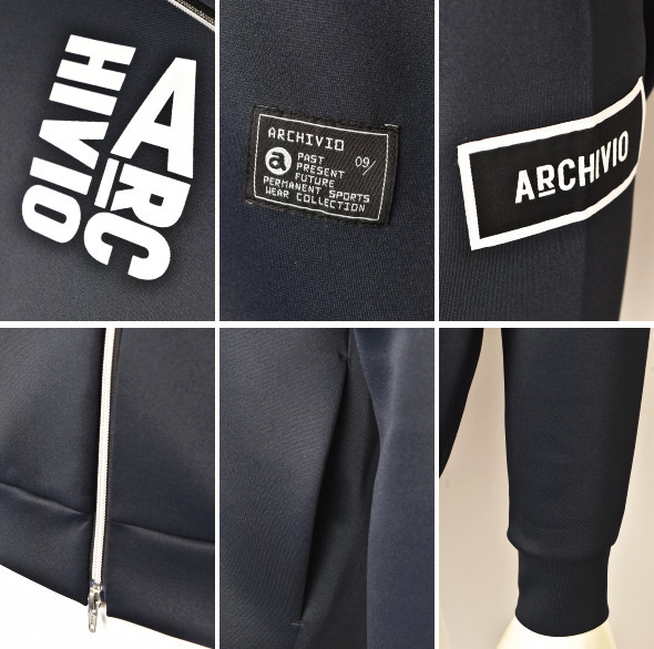 【美品】アルチビオ　フルジップブルゾン　ブラック　Mサイズ　2022年モデル archivio 40％OFFセール！ アルチビオ ゴルフ 2024秋冬新作