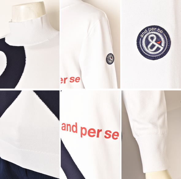 and per se（アンパスィ） 20％OFFセール！ ゴルフ 2024秋冬新作