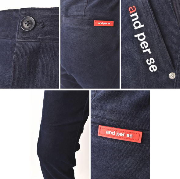 and per se（アンパスィ） 20％OFFセール！ ゴルフ 2024秋冬新作