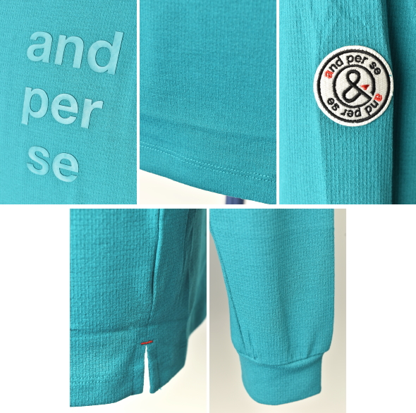 and per se（アンパスィ） 20％OFFセール！ ゴルフ 2023秋冬新作