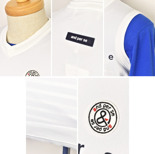 and per se（アンパスィ） 20％OFFセール！ ゴルフ 2024春夏新作