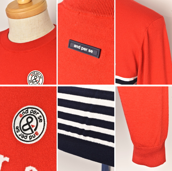 and per se（アンパスィ） 20％OFFセール！ ゴルフ 2024春夏新作