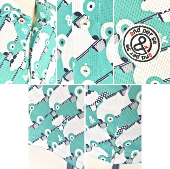 and per se（アンパスィ） 20％OFFセール！ ゴルフ 2024春夏新作