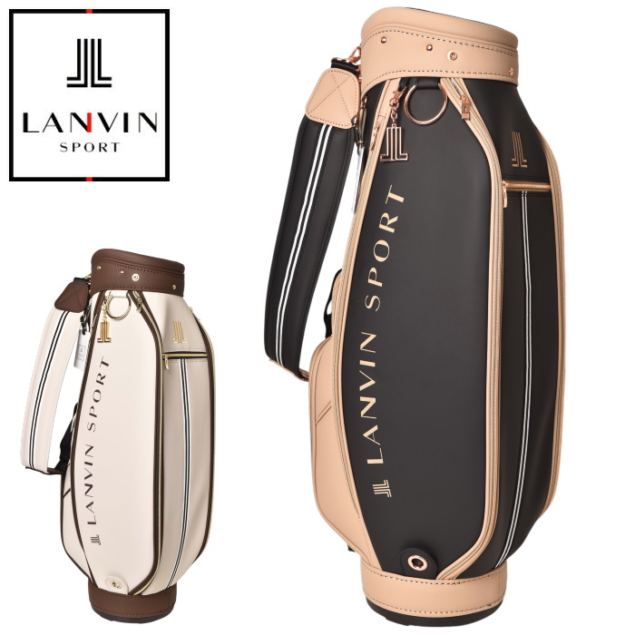 2025年モデル★未使用品　LANVIN SPORTハンドバック LANVIN SPORT モノグラムプリントカートバッグ -デサントストア